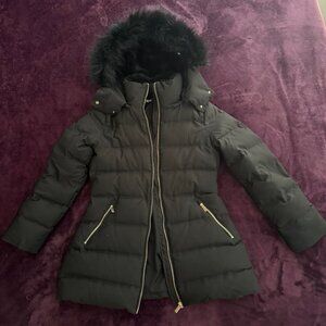 ZARA Puffer Jacket, Black, size L